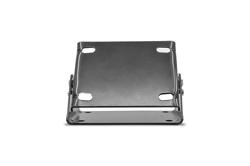 BLUBIRD HRS3812 20 ga. 8.5" x 6" Universal Hose Reel Swivel Mount for Floor, Wall, Ceiling, 140 Degree Rotation, Black Powder Coated, Steel, 4 Slotted Holes - Image 2
